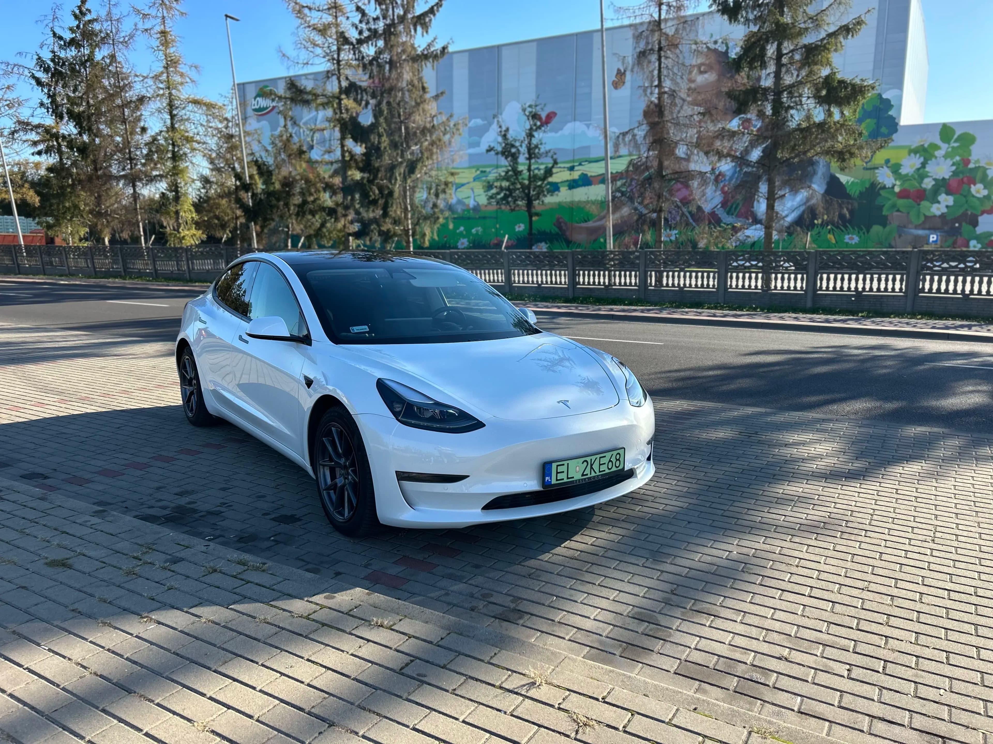 Tesla Model 3 w Łowiczu